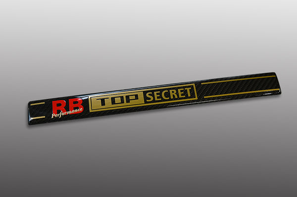 Top Secret RB26 Carbon Engine Plate