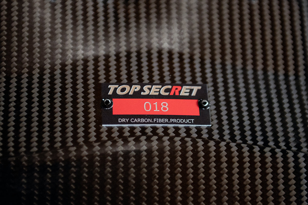 Top Secret RZ34 Dry Carbon Bonnet, Factory Shape