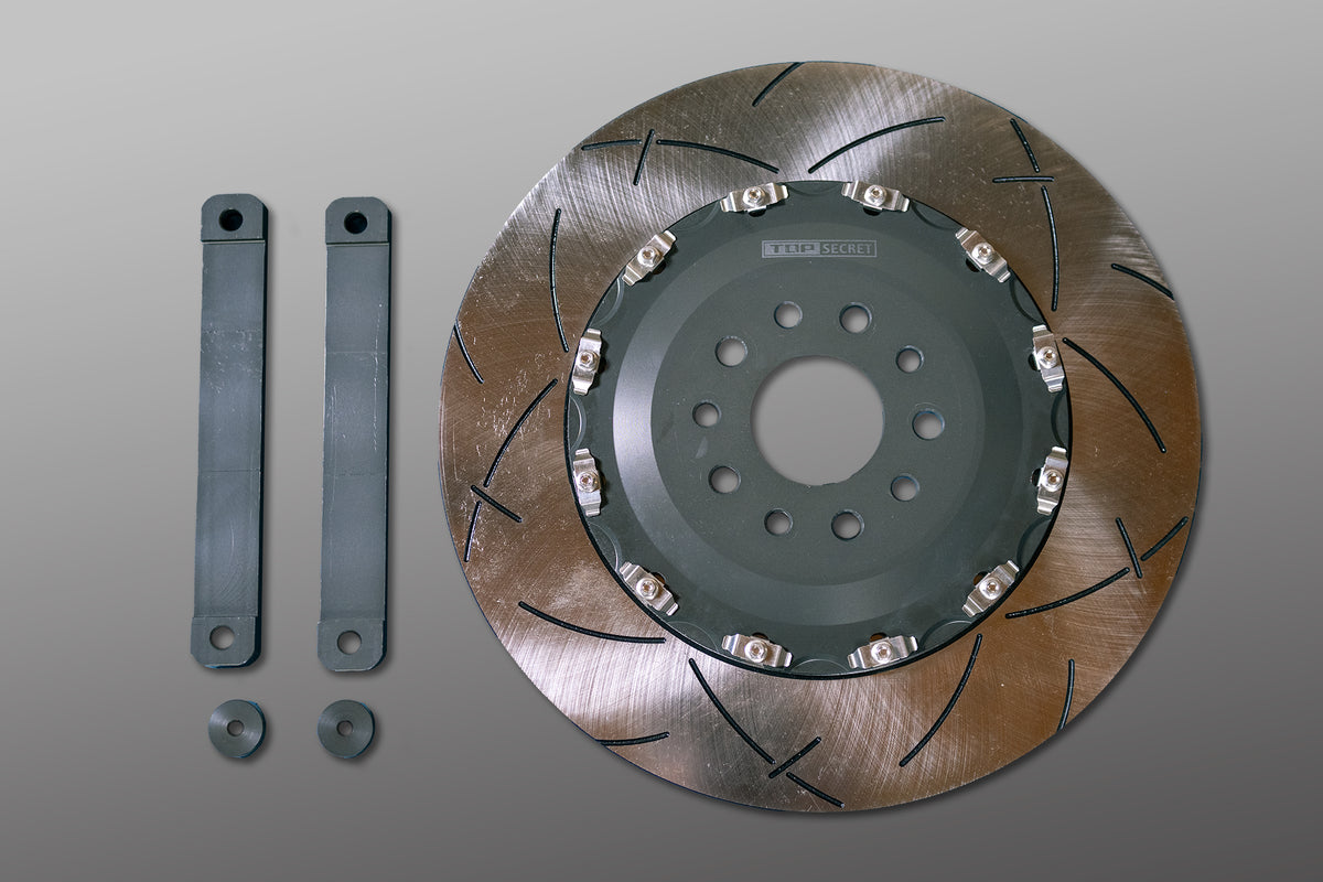Top Secret R35 400 mm Brake Rotor Kit - Front MY08-MY10