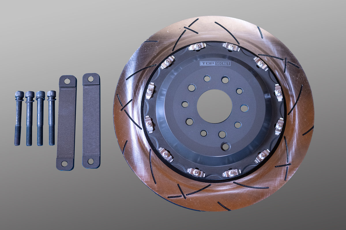 Top Secret R35 400 mm Brake Rotor Kit - Rear