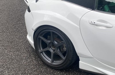 Jet Stream Mazda Roadster (ND) Rear Blister Fenders Zero 1 (FRP, Black Gel Coat)