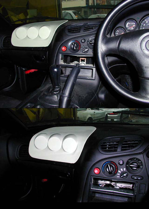 RE Amemiya FD3S Air Bag Panel Triple Meter