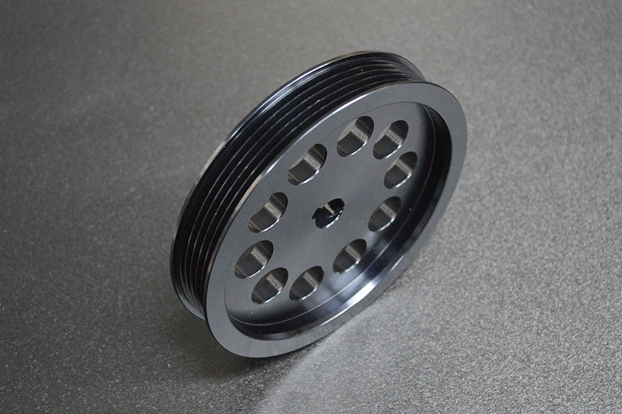 Tec-Art's Toyota Corolla Levin / Trueno (AE86) Aluminum Power Steering Pump Pulley