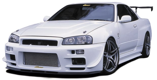 GP SPORTS Nissan Skyline GT-R (BNR34) Chokets Front Bumper