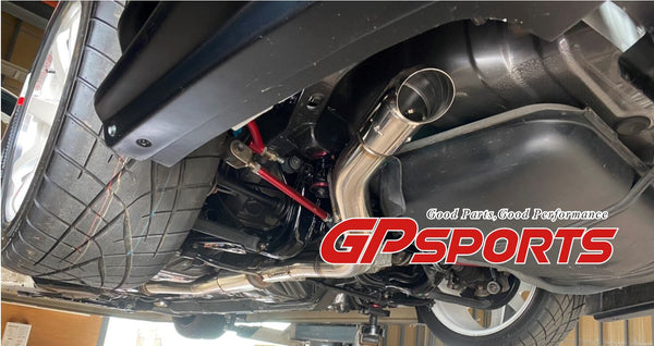 GP SPORTS Nissan Silvia (S13) EXAS Racing Exhaust (without Sub Silencer)