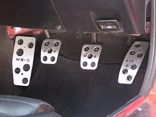 ZOOM ENGINEERING Mazda Roadster (NA / NB) Eunos Mazda NA / NB Roadster Manual Pedal Cover PM02 (Brake and Clutch Only)