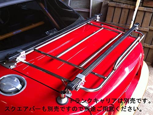 ZOOM ENGINEERING Mazda Roadster (NA to ND) Mazda Roadster Trunk Carrier Square Bar Bracket Kit