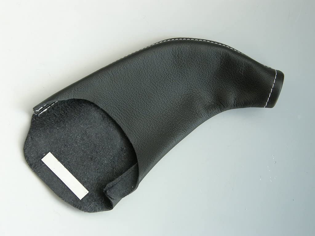 ZOOM ENGINEERING Mazda Roadster (NA / NB) Eunos Mazda NA / NB Roadster Parking Brake Boot (Leather Black Red Stitch)