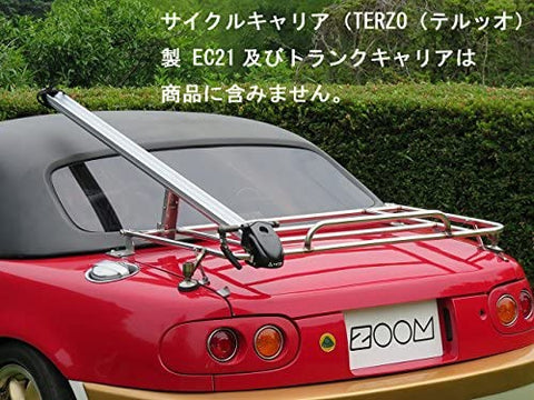 ZOOM ENGINEERING Mazda Roadster (NA & NB) Trunk Carrier Bicycle Kit