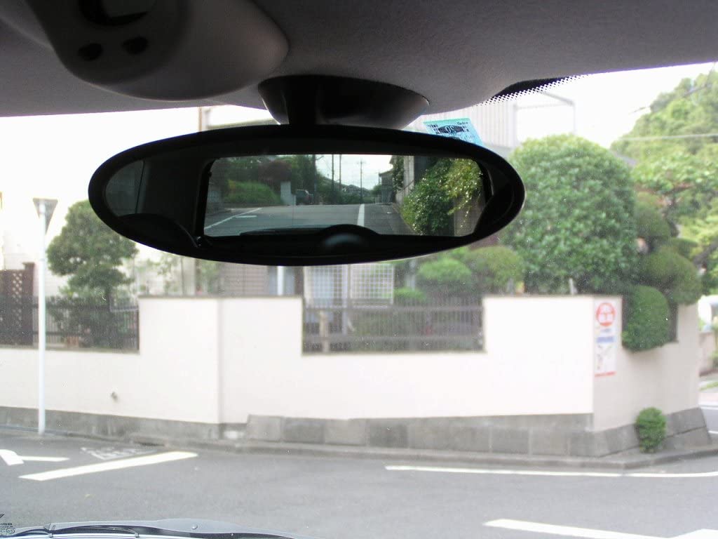 ZOOM ENGINEERING Aero Room Mirror (White ABS)