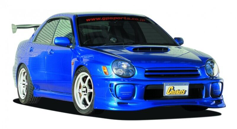 GP SPORTS Subaru Impreza WRX (GDB) Chokets Front Grille Zenki