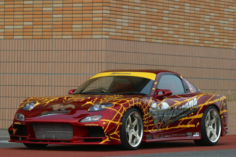 Kazama Mazda RX-7 (FD3S) promode Front Fenders Type-2 (+30mm)