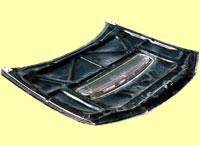 D.speed Nissan Skyline R33 Zenki (ECR33) Aero Shape Bonnet (Carbon) 2