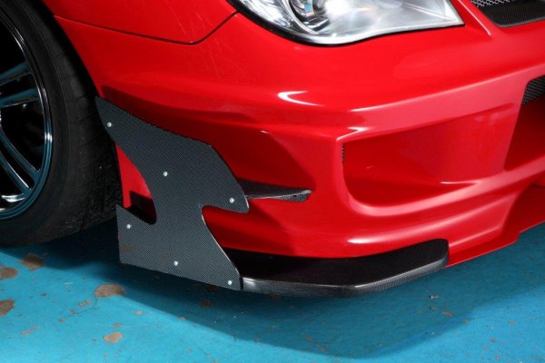Do-Luck Subaru Impreza WRX (GDB) Front Bumper Canards (Universal Fit