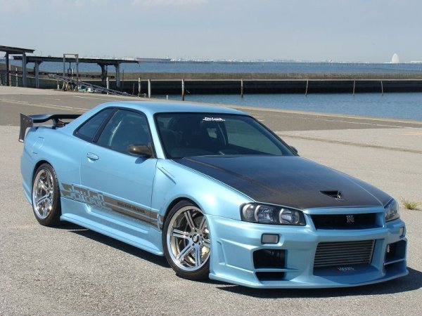 Do-Luck Nissan Skyline GT-R (BNR34) Aero Mirror