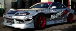 KOGUCHI POWER Nissan Silvia S15 Front Wide Fenders