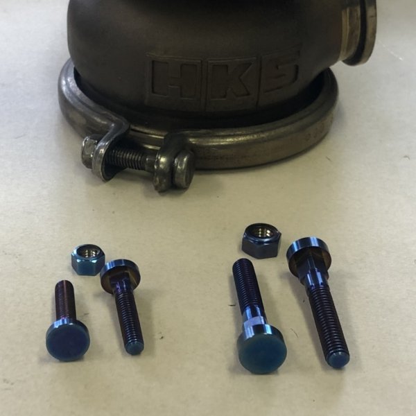 Do-Luck Bolt & Nut Set M5, HKS GT2 Wastegate Outlet V-Band