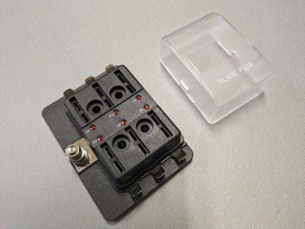 Do-Luck 6-Way Fuse Box with LED Indicator