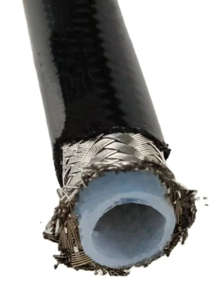 Do-Luck PU-Coated PTFE Stainless Mesh Hose, AN8/AN10