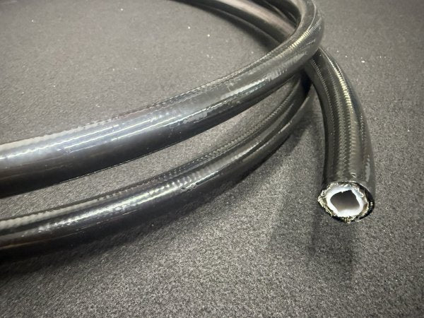 Do-Luck PU-Coated PTFE Stainless Mesh Hose, AN8/AN10
