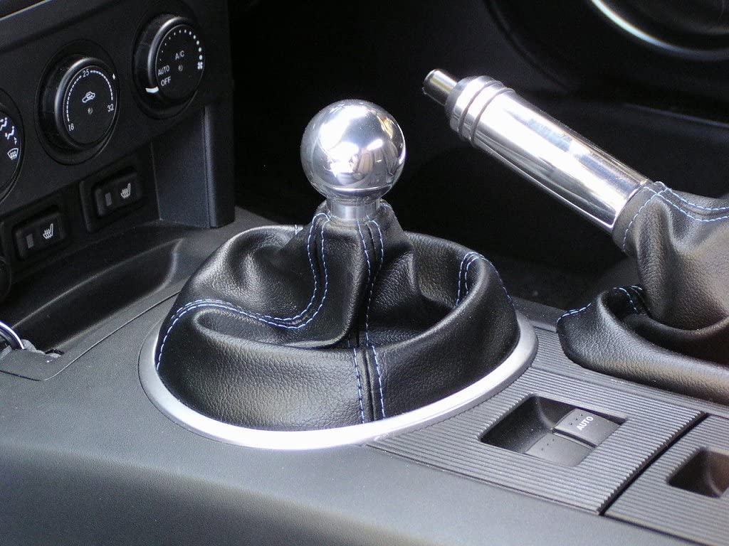 ZOOM ENGINEERING Mazda RX-8 (SE3P) Mazda RX-8 Shift Boot (Leather Black Red Stitch)