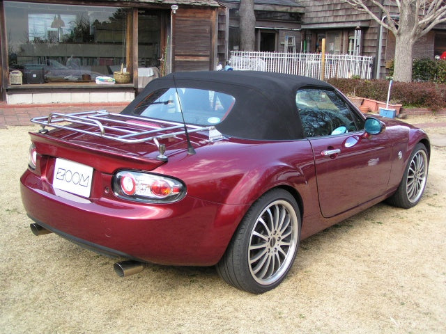 ZOOM ENGINEERING Mazda NC Roadster Stainless Trunk Carrier 19mm