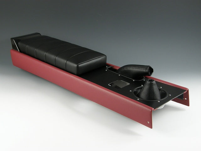 ZOOM ENGINEERING Mazda Roadster (NA6 / NA8) Eunos NA Roadster Manual Trad Style Console (NA Red Leather) (Black LeatherBlack Black N)
