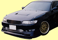 D.speed Toyota Mark II (JZX90) Aero Shape Bonnet (FRP)