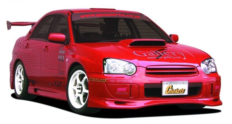 GP SPORTS Subaru Impreza WRX (GDB) Chokets Side Steps