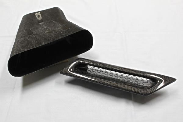 Garage Vary Toyota 86 / Subaru BRZ (ZN6 / ZC6) 86 Zenki Intake Duct with Feed Duct (Carbon)