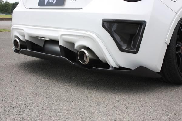 Garage Vary Toyota 86 / Subaru BRZ (ZN6 / ZC6) 86 Zenki Rear Diffuser with Slit Spoiler (FRP) 2