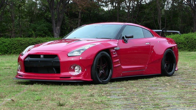 Abflug Nissan GT-R (R35) Front Bumper ver.03 with Daytime Lamps
