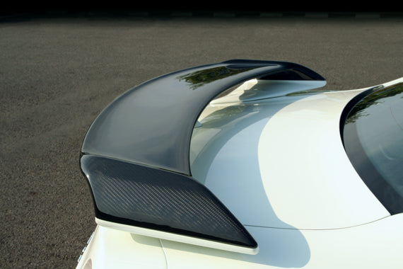 Abflug Nissan GT-R (R35) Rear Spoiler for Factory Mounts (Carbon)