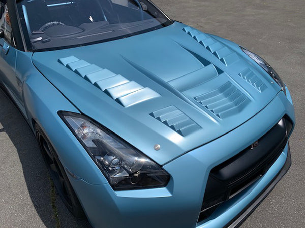 Abflug Nissan GT-R (R35) Lightweight Cooling Bonnet (GFRP)