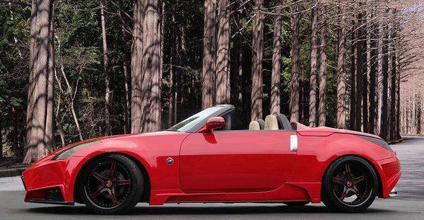 Abflug Fairlady Z33 Side Skirts (Spiral 350Z)