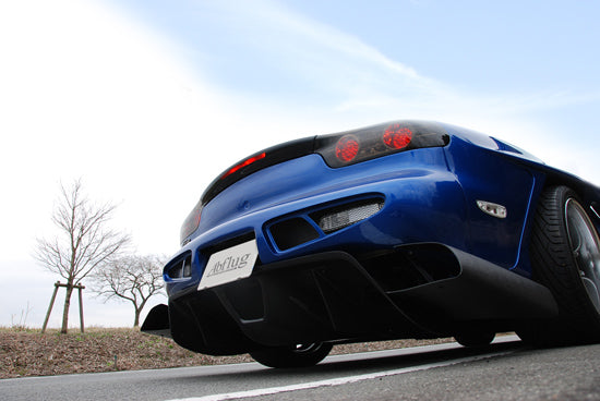 Abflug RX-7 FD3S Rear Bumper ver.Cv and Carbon Under Diffuser ver.430