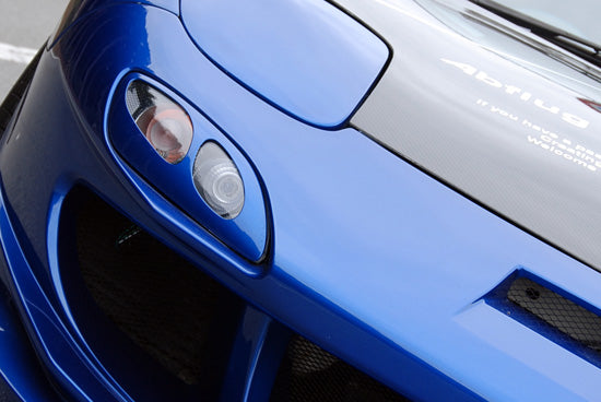Abflug RX-7 FD3S Front Lens Garnish (GFRP)