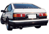 D.speed Toyota Corolla Levin / Trueno (AE86) Aero Bonnet (FRP)