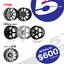 5Zigen Summer Wheel Sale Set