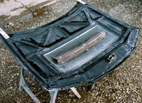 D.speed Nissan Skyline GT-R (BCNR33) Aero Shape Bonnet (FRP)
