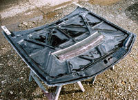 D.speed Nissan Skyline GT-R (BNR32) OEM Shape Bonnet (FRP)