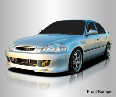 Missile Zenithe Honda Civic Type R (EK9) Front Bumper (2, 3 and 4 Door, 1994 to 1996)