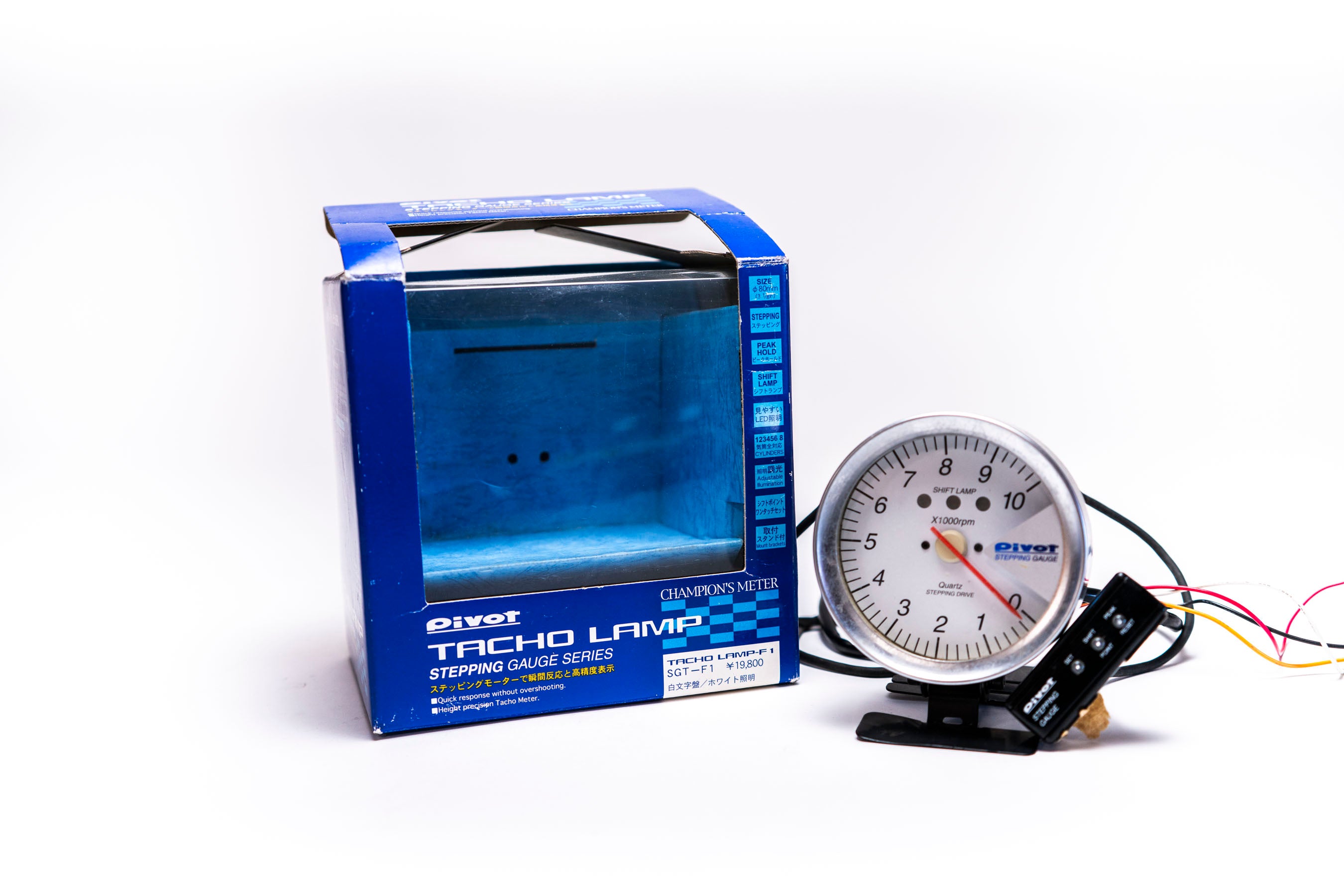 ピボット 80mm ステッピングゲージタコメーター F1 – GET Japan