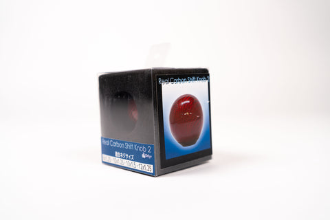 Hitman Red Carbon Weighted Shift Knob (12x1.25, 10x1.25, 10x1.5, 8x1.25)