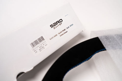 345mm SARD D-Shape Suede Steering Wheel