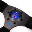 345mm SARD D-Shape Suede Steering Wheel