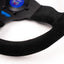 345mm SARD D-Shape Suede Steering Wheel