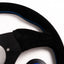 345mm SARD D-Shape Suede Steering Wheel