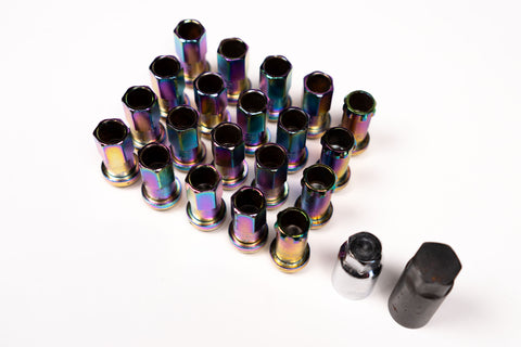 KYO EI Racing Composite R40 Neochrome Lug Nuts