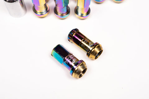 KYO EI Racing Composite R40 Neochrome Lug Nuts